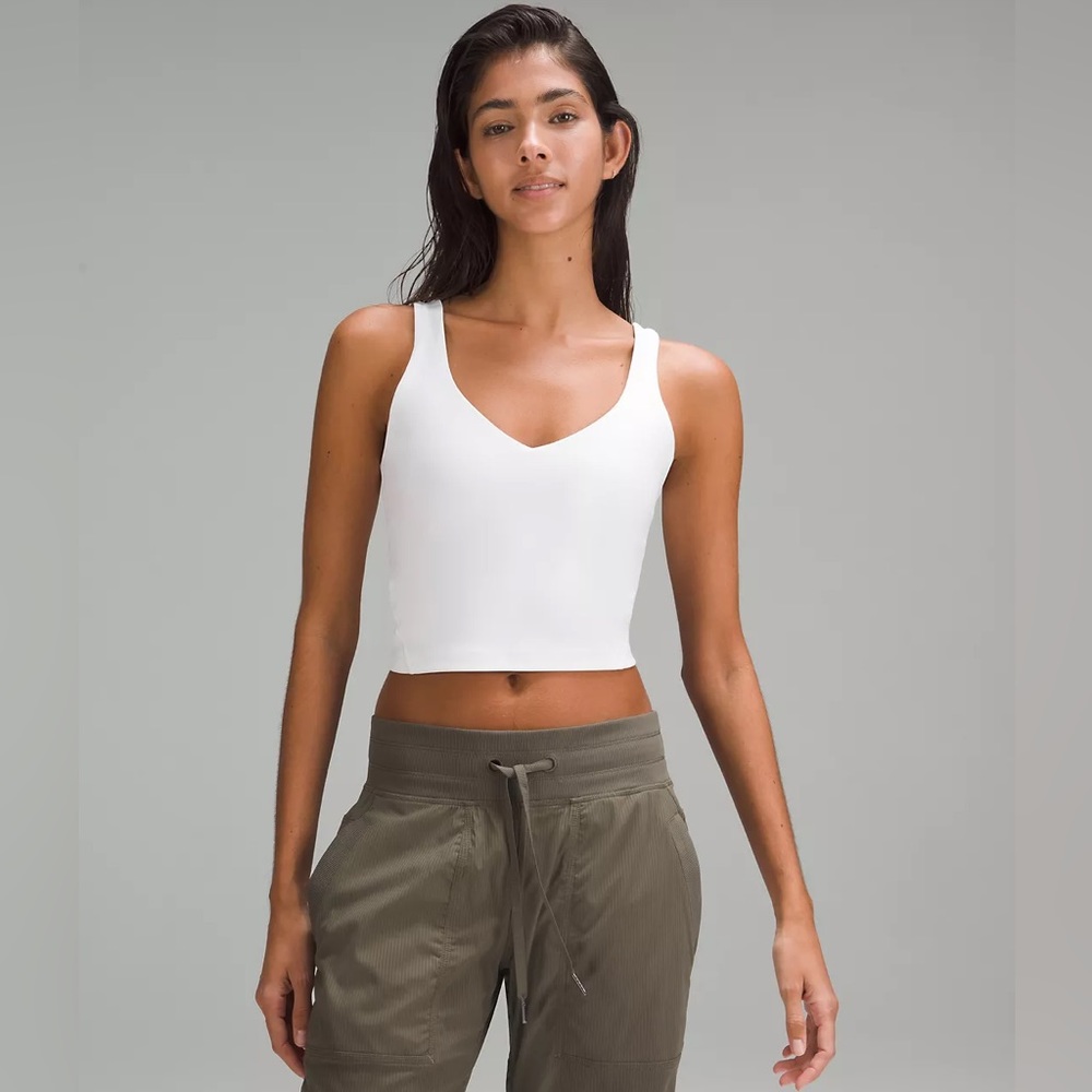 White Lululemon Align Tank Top